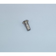 WHEEL - M4 - 16MM - NUT ONE PIECE (NICKEL) - DISMANTLED FROM NEW WHEEL 